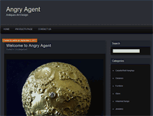 Tablet Screenshot of angry-agent.com